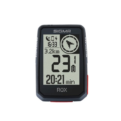 Велокомпьютер Sigma ROX 2.0 (Black) 14 функций, GPS, BLUETOOTH (Android, IOS) черный, 4-001050