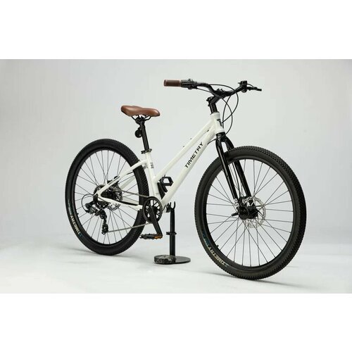 Велосипед Time Try ТT269/7s 26' Алюминиевая рама 13', Взрослый Подростковый Для активного отдыха, белый