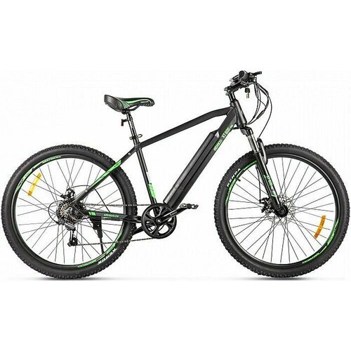 Электровелосипед Eltreco XT 600 Pro (2024) (Велогибрид Eltreco XT 600 Pro Черно-зеленый-2663, 024312-2663)