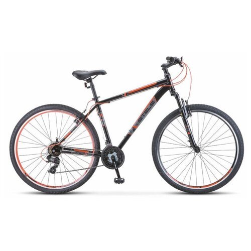 Велосипед STELS NAVIGATOR-900 V 29, колесо 29', рост 17,5', сезон 2022-2023, черный матовый