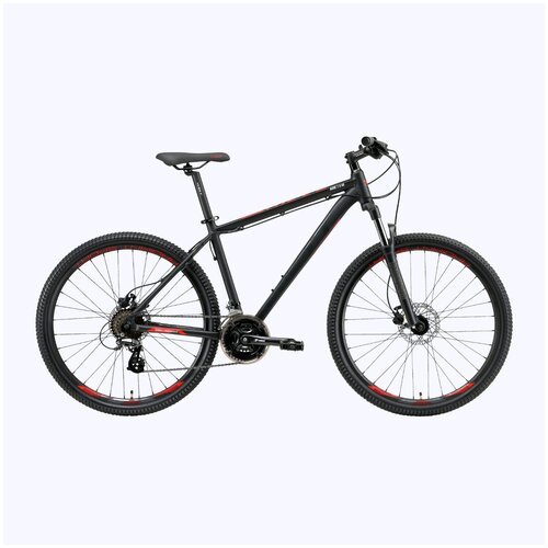 Велосипед горный прогулочный Welt Ridge 2.0 HD 29 2023 - 20'- Черный, рост 180-190 см