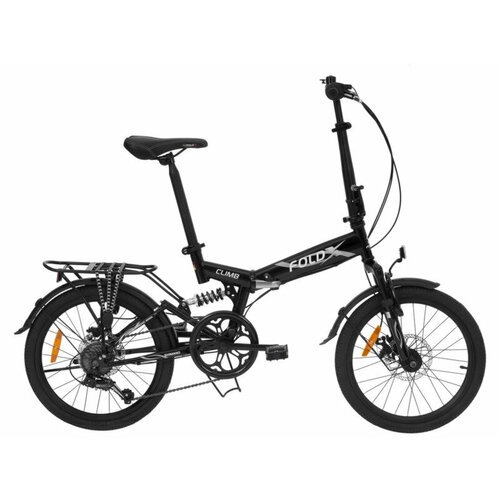Складной велосипед Foldx FoldX Climb, год 2023, цвет Черный