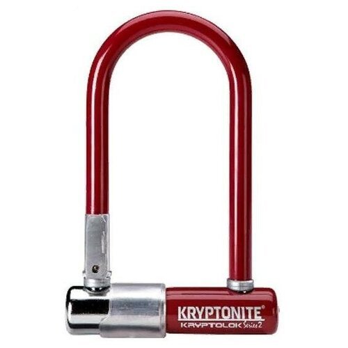 Велозамок Kryptonite U-Lock Kryptolok Mini-7 W/Flexframe-U Bracket merlot