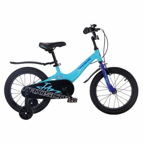 Детский велосипед Maxiscoo Jazz Стандарт Плюс 16, год 2024, цвет Зеленый