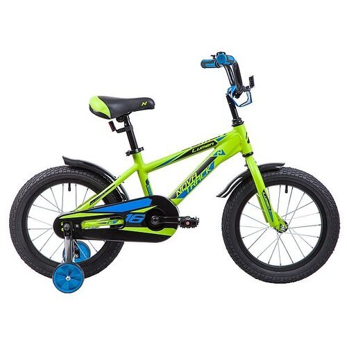 Детский велосипед Novatrack Lumen 16 (2019) зеленый 10.5' (требует финальной сборки)