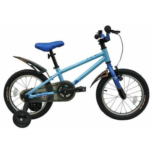 Детский велосипед TECH TEAM Gulliver 18' синий (алюмин)