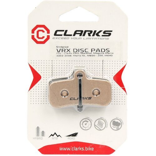 Колодки дискового тормоза VRX851C синтетика бронза Clarks VRX851C