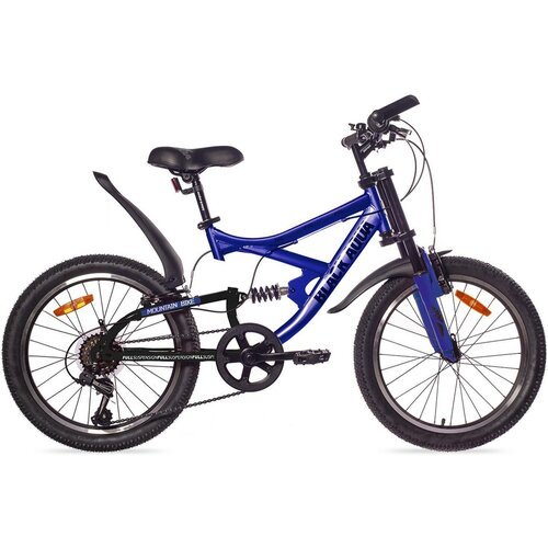 Велосипед Black aqua Mount 1222V 20 (синий-чёрный) 2022
