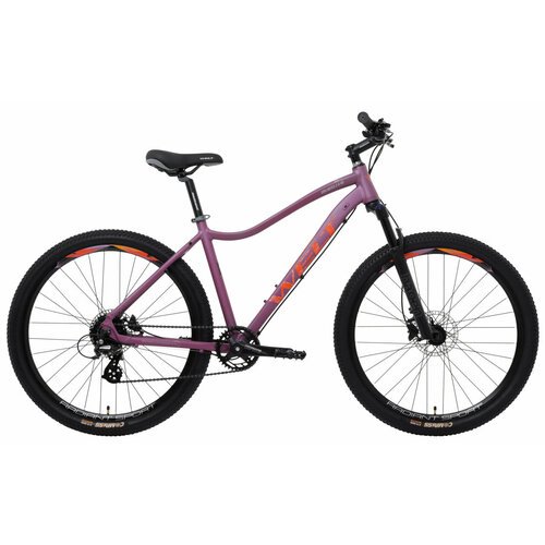 Женский велосипед Welt Edelweiss 2.0 HD 27 (2024) 18' Фиолетовый (165-175 см)