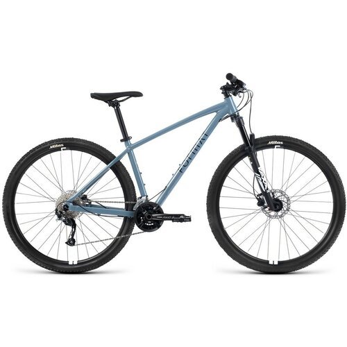 Велосипед горный 1214 29 (29' 9 ск. рост. M) 2023, серо-синий