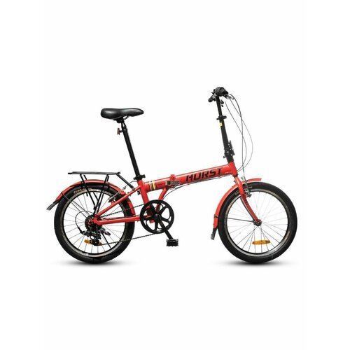 Велосипед складной HORST Optimus 20' 2023 года красный