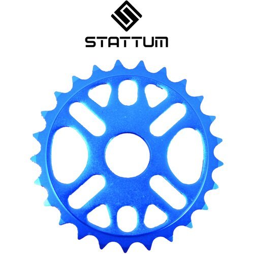 Звездочка для велосипеда BMX STATTUM Blue алюминиевая