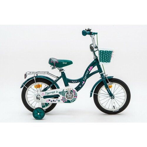 Велосипед 14 ZIGZAG GIRL зеленый
