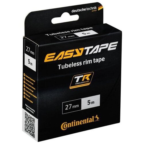 Ободная лента Continental Easy Tape Tubeless 5м, 27мм