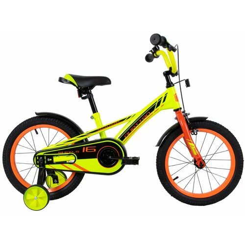Детский велосипед TECH TEAM QUATTRO зеленый 14 ' NN002664 NN002664