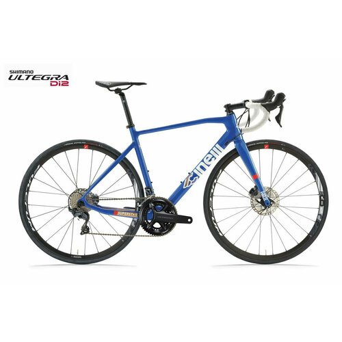 Велосипед Cinelli Superstar Disc Ultegra Di2 12s (2023) Синий 54/L