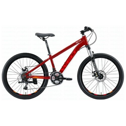 Велосипед WELT Peak 24 1.0 HD -22г. (темно-красный)