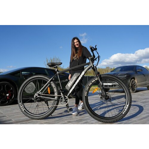 Электровелосипед Richiesto 29'/7s Алюминиевая рама 21' Мотор 36V*250W Взрослый Спортивный, черный