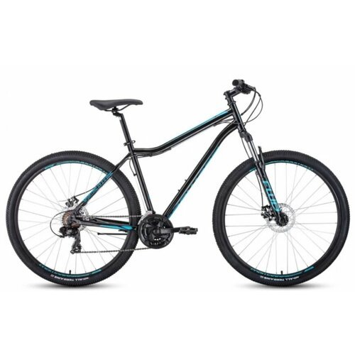 Велосипед Forward Sporting 29 2.0 D черный/бирюзовый 2023 г 17' RB3R9813FXBKXTQ