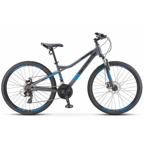Велосипед STELS Navigator 610 MD 26' V040 Темно-синий рама 16' (требует финальной сборки) 2024