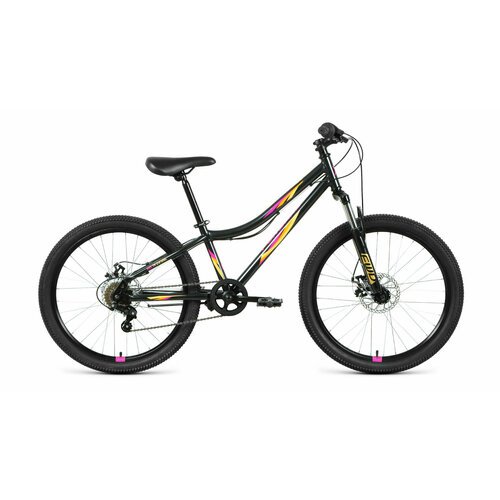 Велосипед FORWARD IRIS 24 2.0 D (24' 6 ск. рост. 12') 2022, мятный/зеленый