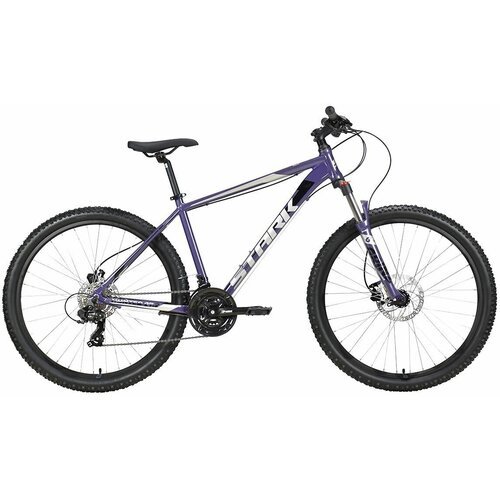Велосипед Stark Hunter 27.2 HD (2023) 20' фиолетовый/серый/черный