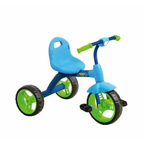 Велосипед детский ВД1/2 синий с зеленым/ Nika