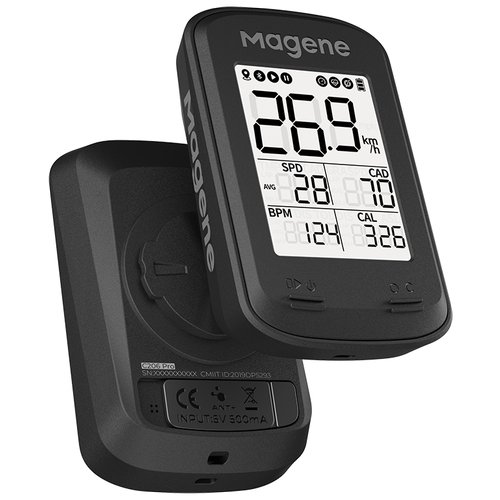 Беспроводной GPS велокомпьютер Magene C206 Pro (совместим с датчиками: скорости, каденса, пульса)