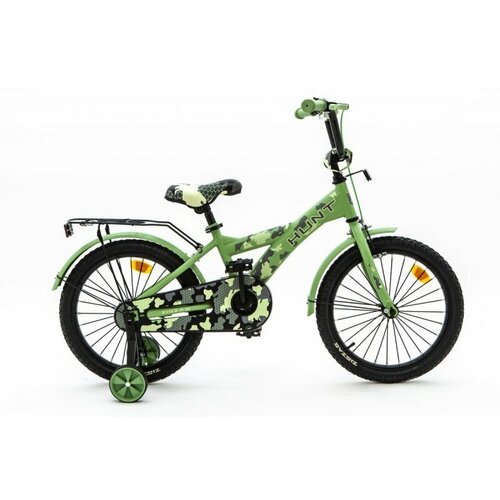 Велосипед 18 ZIGZAG HUNT Хаки зеленый