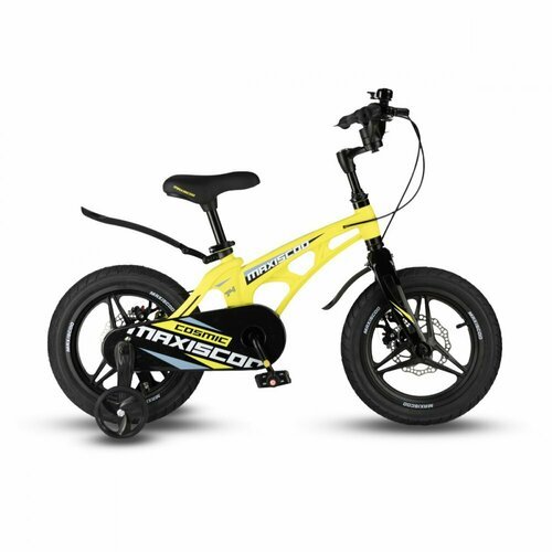 Велосипед MAXISCOO Cosmic Делюкс Плюс -14'-24г. (8' / желтый матовый (MSC-C1436D) )