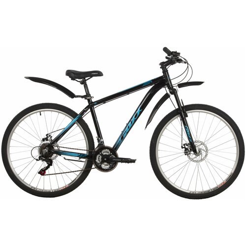 Велосипед FOXX 27.5' ATLANTIC D черный, алюминий, размер 16'
