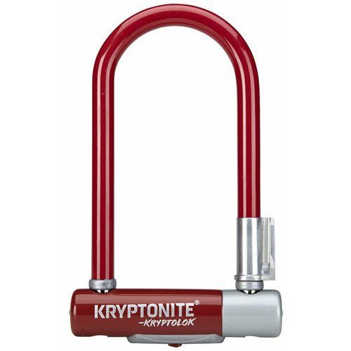 Замок-скоба велосипедный Kryptonite U-locks Kryptolok Mini-7 FlexFrame (бордовый)
