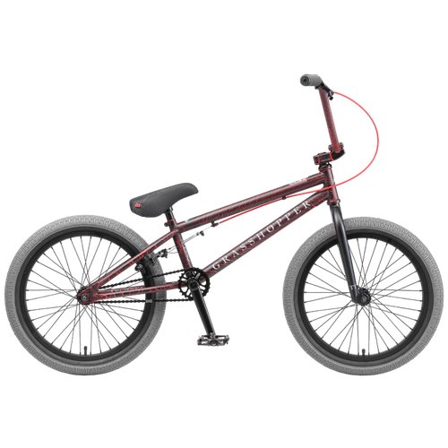 Велосипед BMX Tech Team Grasshoper (2023), красный/серый