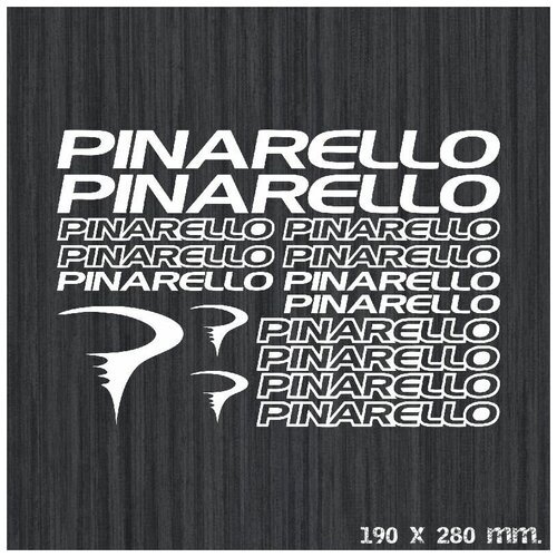 Лист наклеек для рамы велосипеда 'PINARELLO 1'