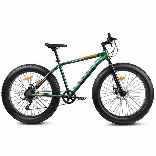 Велосипед 26' Rocket Fat 26, цвет зеленый, размер 18'