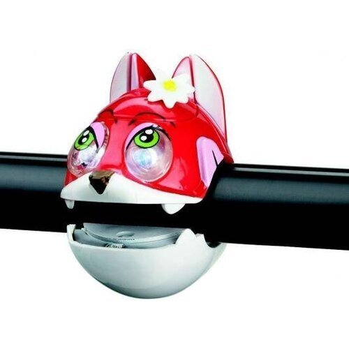 Передний фонарь Rich Toys 320240 Фонарик CAT light (кошки) белый/розовый