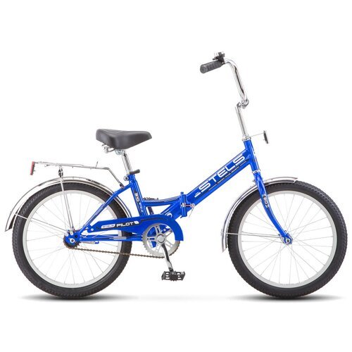 Городской велосипед STELS Pilot-310 20' Z010 (2022) рама 13' Синий