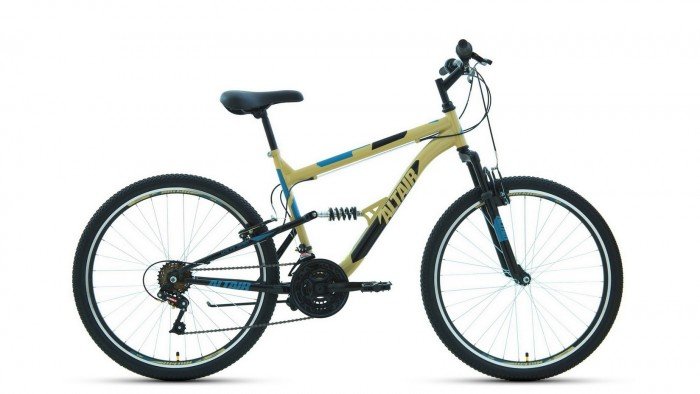 Двухколесные велосипеды Altair MTB FS 26 1.0 рост 18' 2021