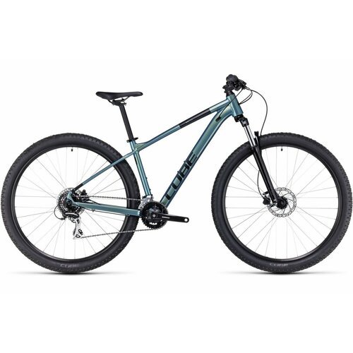 Горный велосипед Cube Aim Pro 29, год 2023, цвет Голубой-Черный, ростовка 24