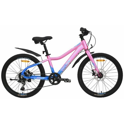 Велосипед TECH TEAM Delta 22'х12' темно-розовый 2024 (алюминий) NN012317 NN012317