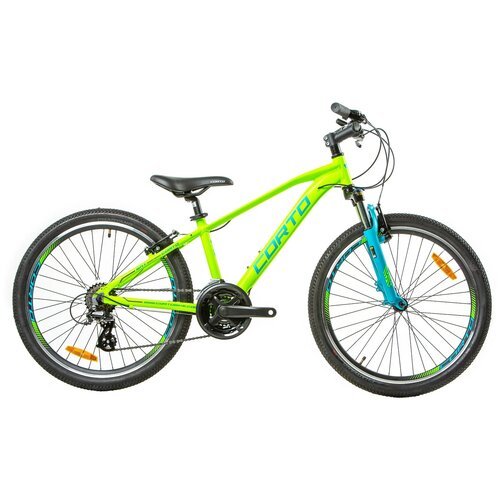 Подростковый велосипед CORTO BAT 24', цвет матовый зеленый/matt green