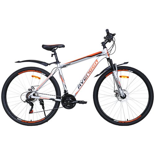 Велосипед 29' AVENGER A295D, серый/оранжевый, 19
