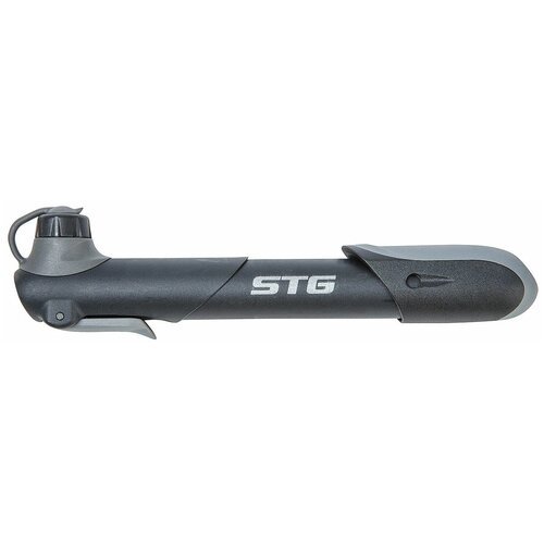 Ручной велонасос STG GP-04S, пластик, черный