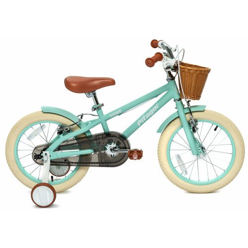 Детский велосипед Pifagor Shine 16' (2024) 16 Бирюзовый (100-120 см)