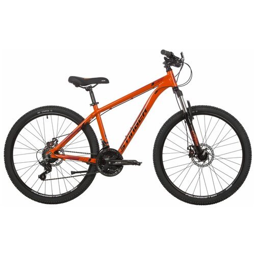 Велосипед STINGER 26' ELEMENT STD оранжевый, алюминий, размер 14'