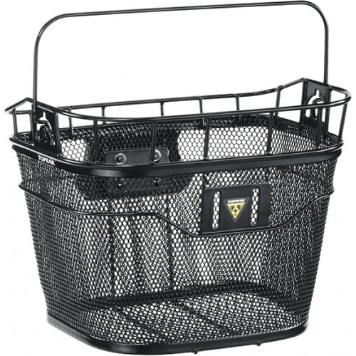 Корзина передняя Topeak Wire Basket E-Bike Compatible Fixer 3e (TB2011), цвет Чёрный
