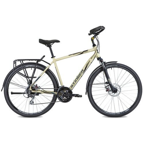 Комфортный велосипед Stinger Horizont Evo (2021) 52 см' Бежевый (170-180 см)
