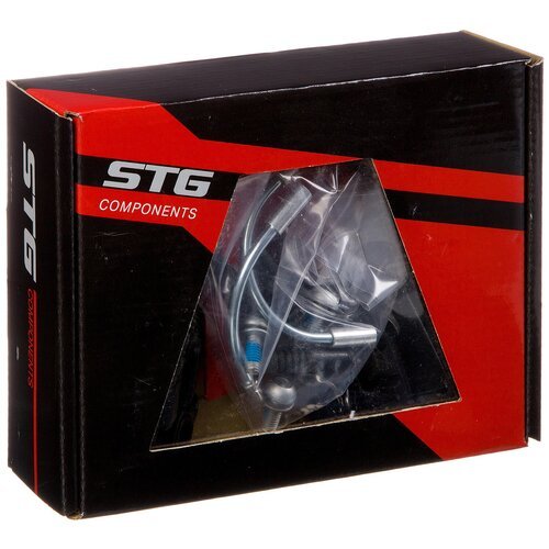 Набор тормозов STG 621ADX-BK, (60 мм), ободной под V-Brake, алюминий, резина Х90060