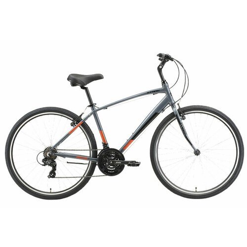 Велосипед Stark 23 Terros 28.2 V серый/черный/оранжевый 20'