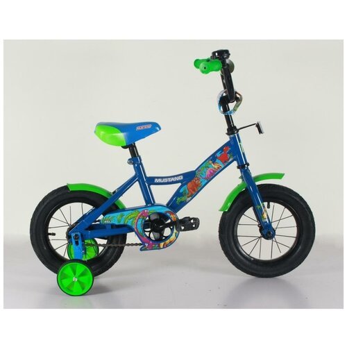 Велосипед детский, колеса 12' Динозаврики (ST12096-GW)